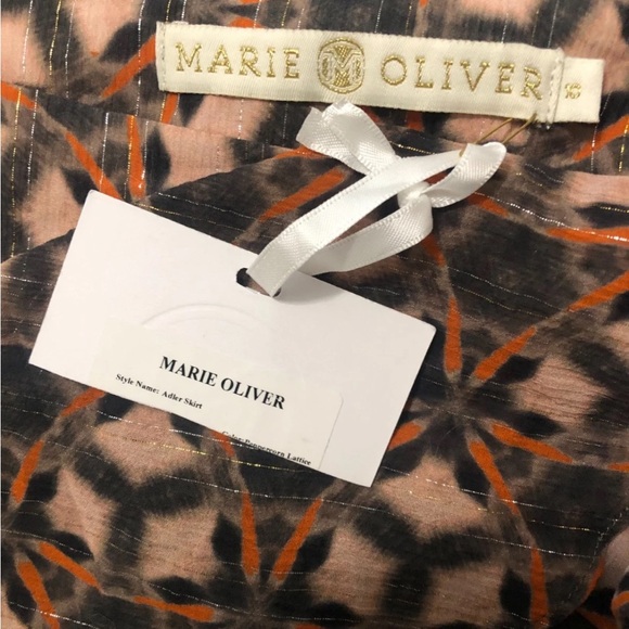 Marie Oliver Adler Skirt Peppercorn Lattice - Picture 2 of 5